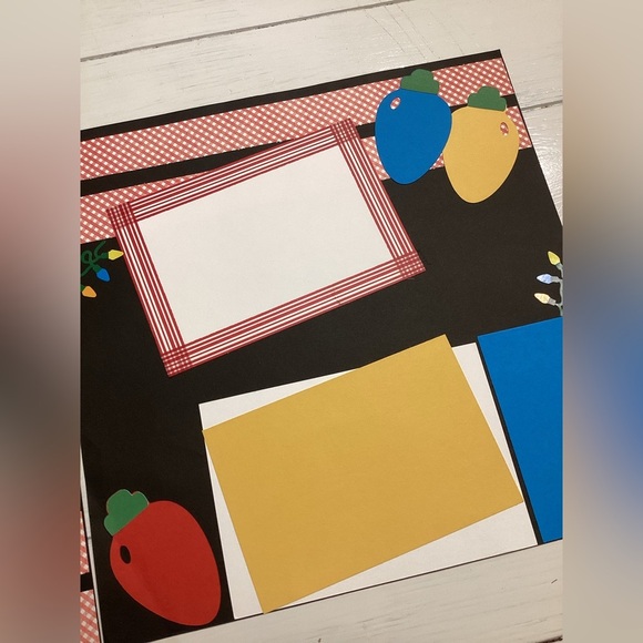 12x12 Pre-Made Christmas Scrapbook Pages (4 pages) - Picture 6 of 7